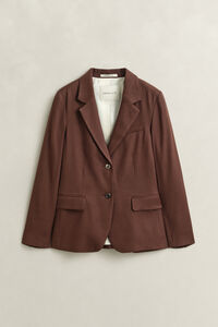 Stretch-Blazer aus Leinen