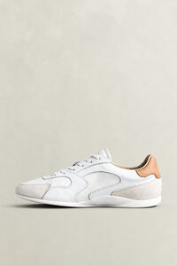 Sherly Sneaker aus Glatt- und Veloursleder