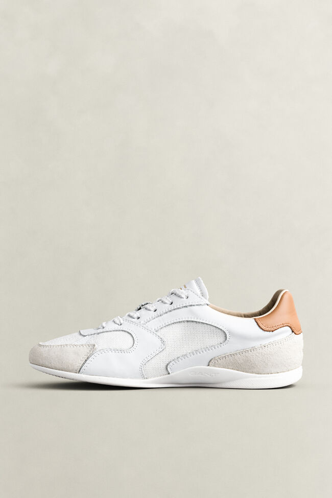 Sherly Sneaker aus Glatt- und Veloursleder