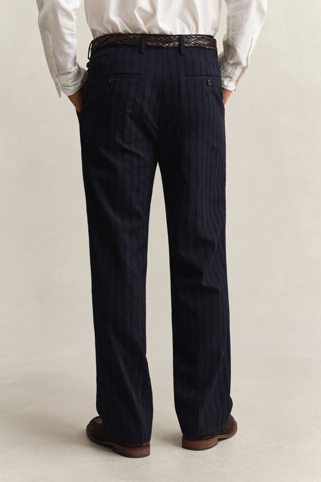 Tonal Pinstripe Anzughose
