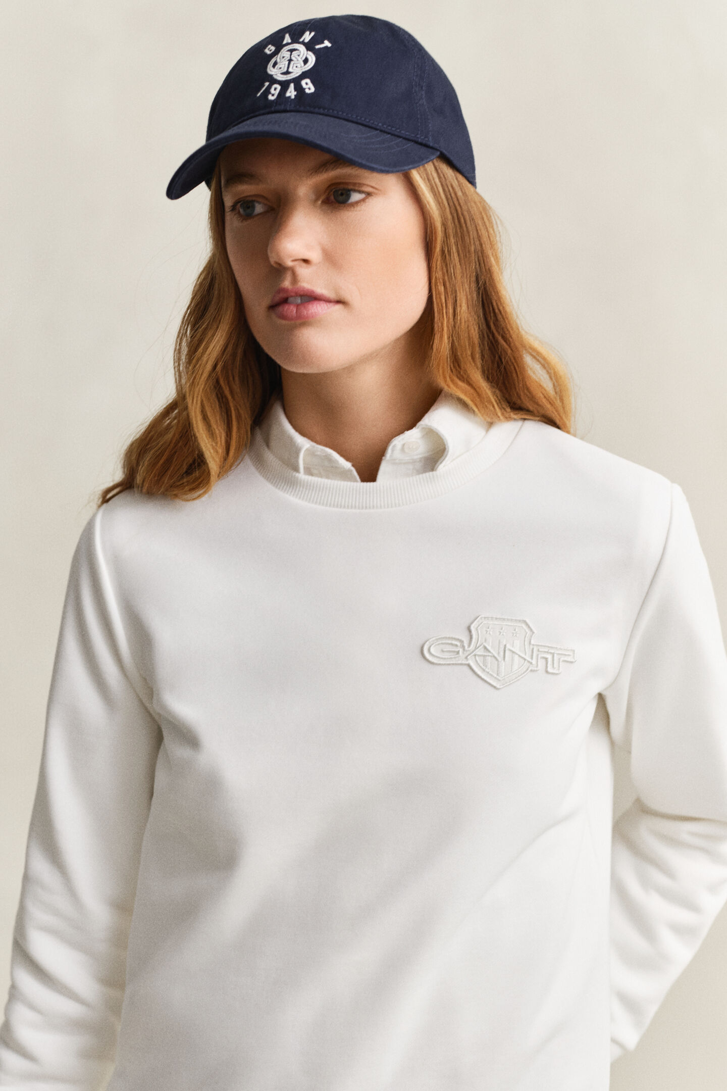 Tonal Shield Rundhals-Sweatshirt