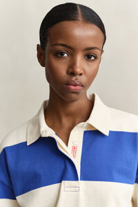 Gestreifter Heavy Rugger aus Baumwolle