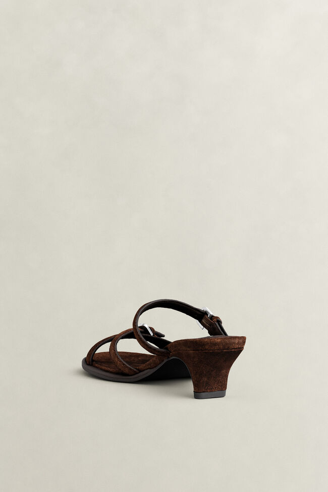 Talzy Sandale aus Veloursleder