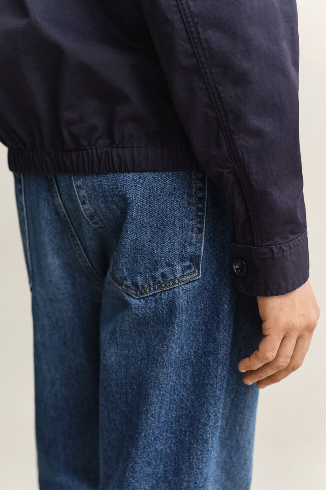 Windcheater Jacke aus Baumwolle