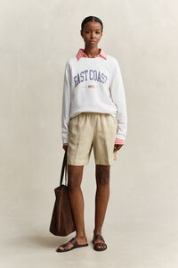 Rundhals-Sweatshirt mit Grafik-Print