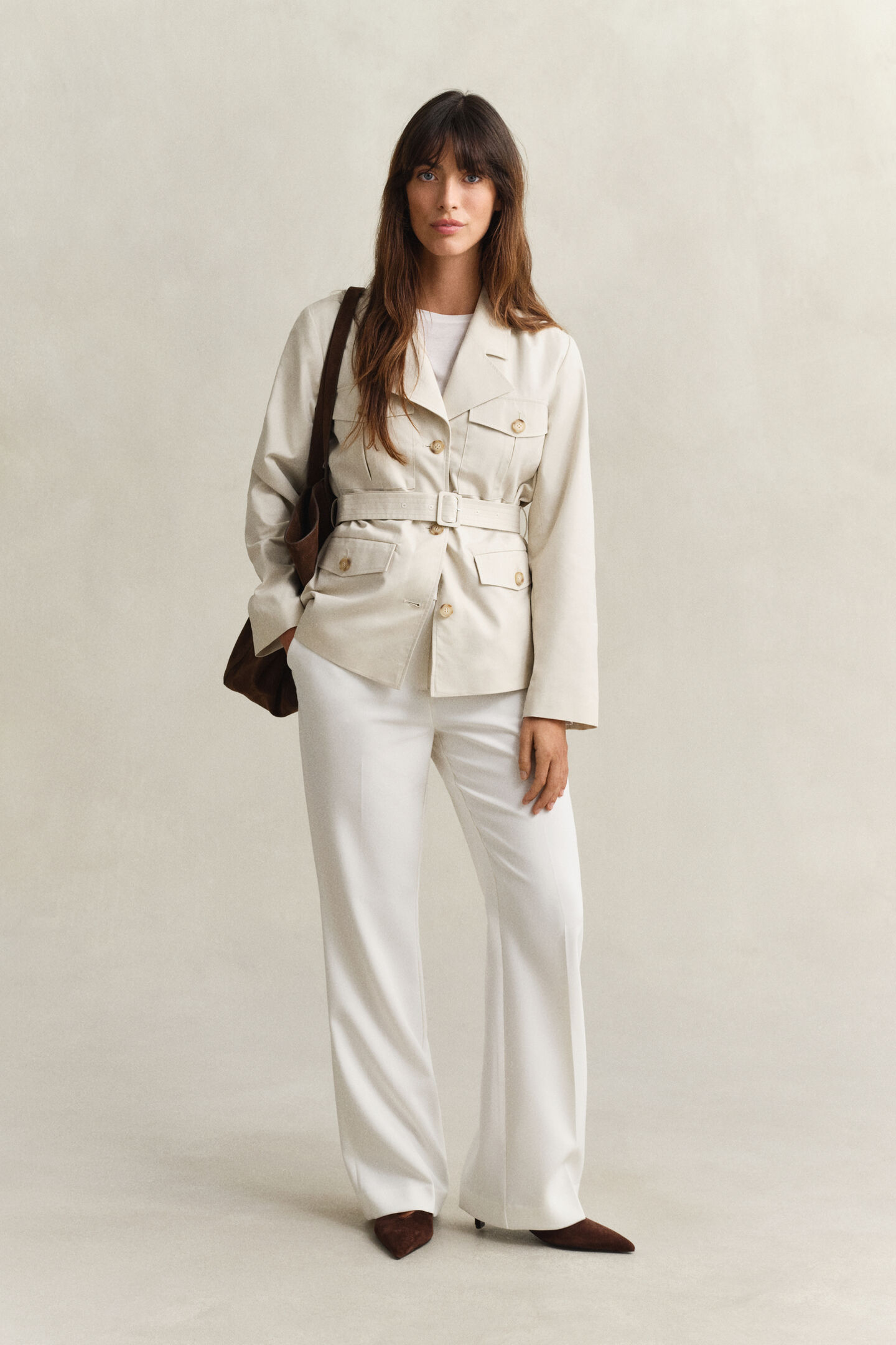 Utility Jacke mit G&uuml;rtel