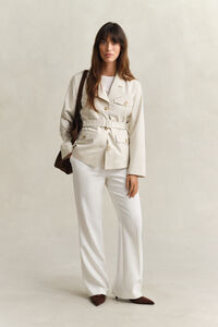 Utility Jacke mit G&uuml;rtel