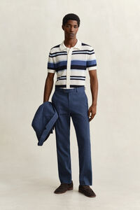 Anzughose aus Leinenmix