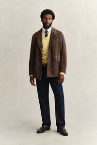 Klassischer V-Neck Pullover aus Baumwolle