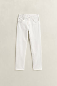 Stretch-Jeans mit geradem Bein