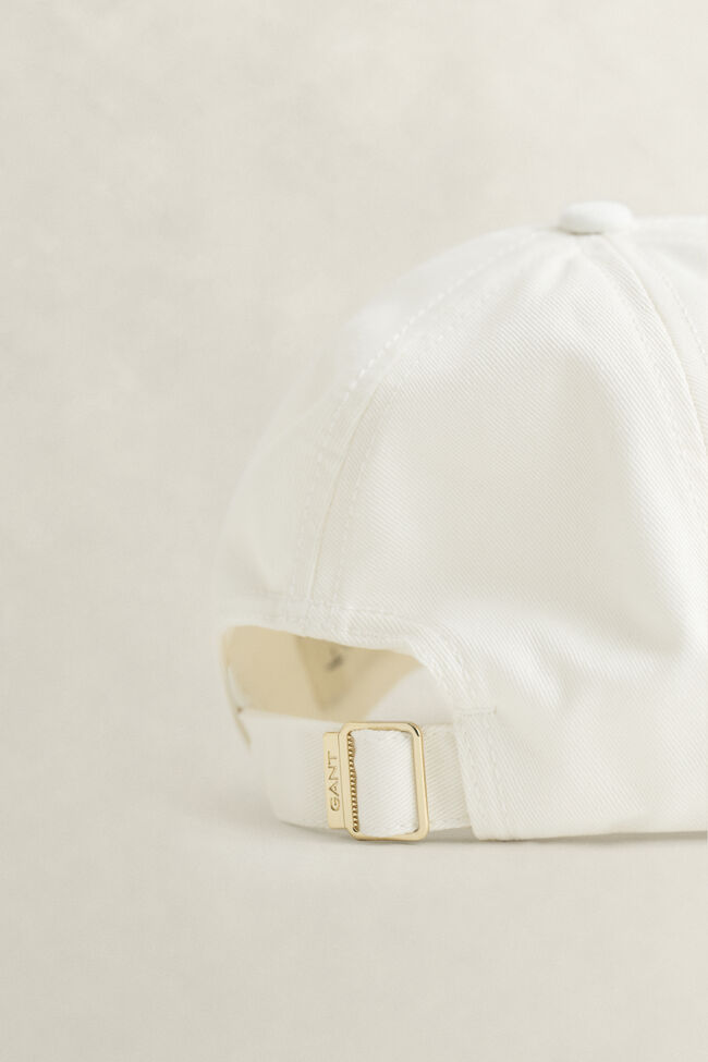 Shield Cap aus Baumwolltwill