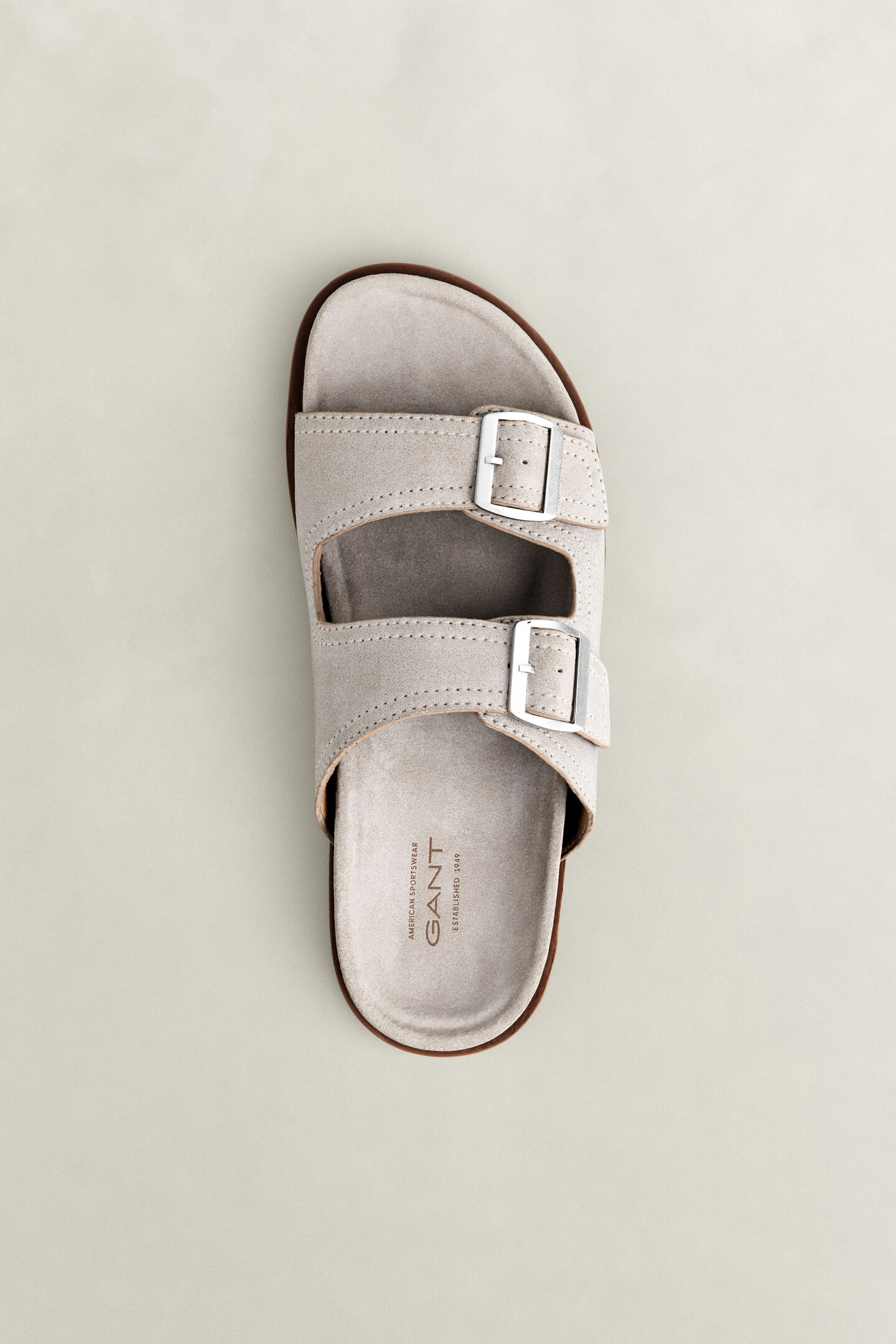 Fairfro Sandale aus Veloursleder