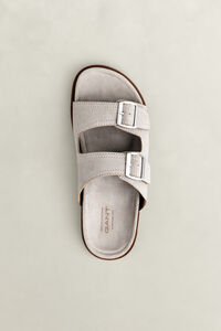 Fairfro Sandale aus Veloursleder