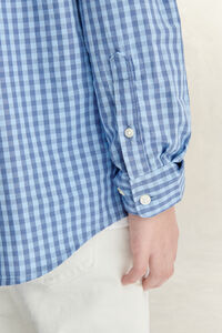 Teen Boys Gingham Popeline-Hemd