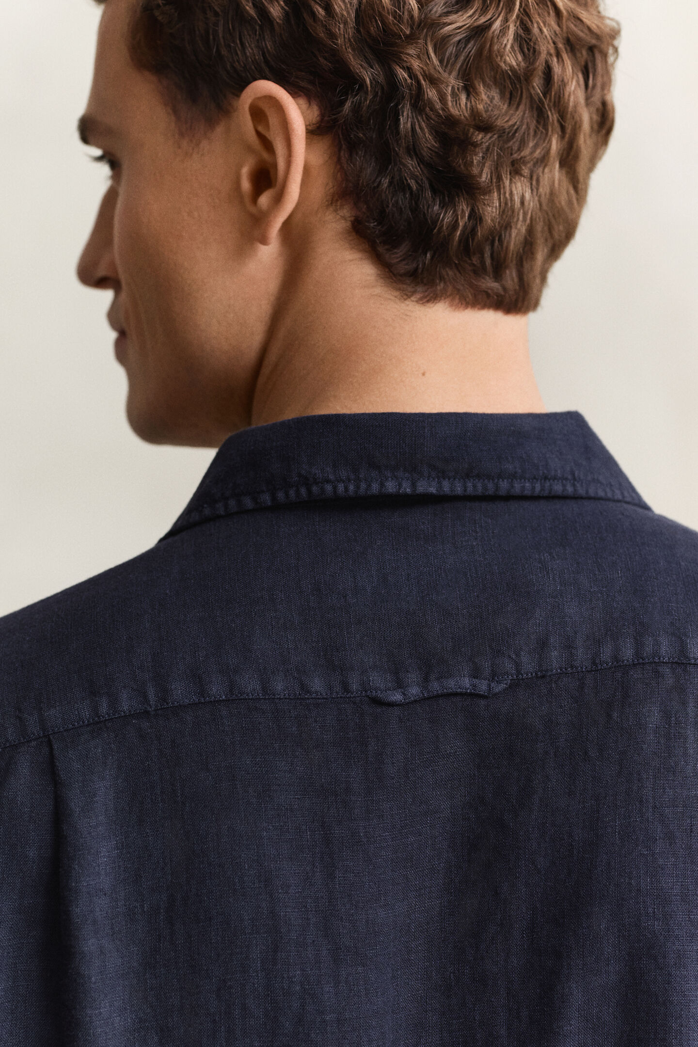 Kurzarmhemd aus Leinen