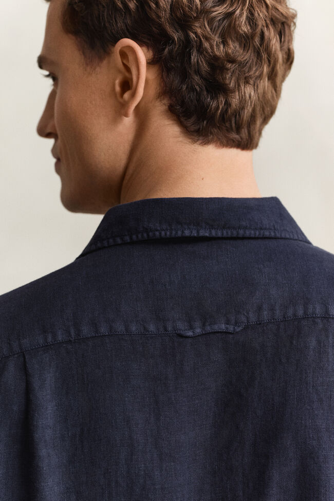 Kurzarmhemd aus Leinen