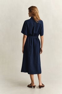 Hemdblusenkleid aus Leinen