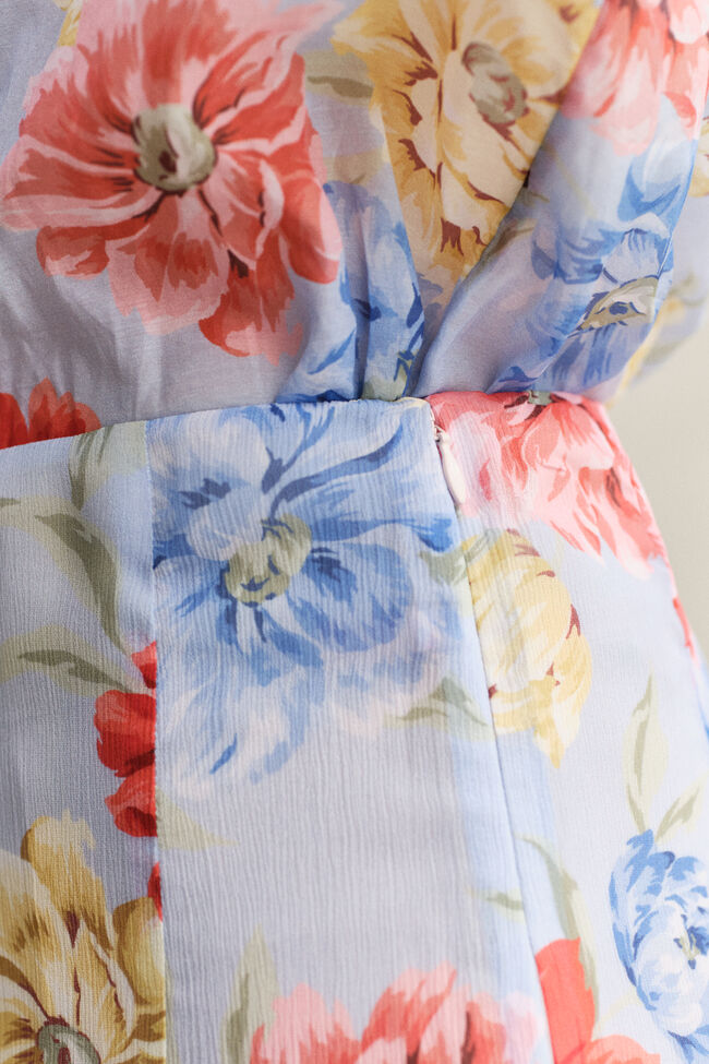 Rock mit Blumenprint