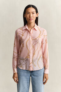 Bluse aus Baumwoll-Seiden-Mix