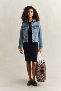 Zopfstrick Kleid aus Baumwolle