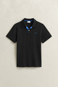 Kontrast Piqu&eacute; Poloshirt