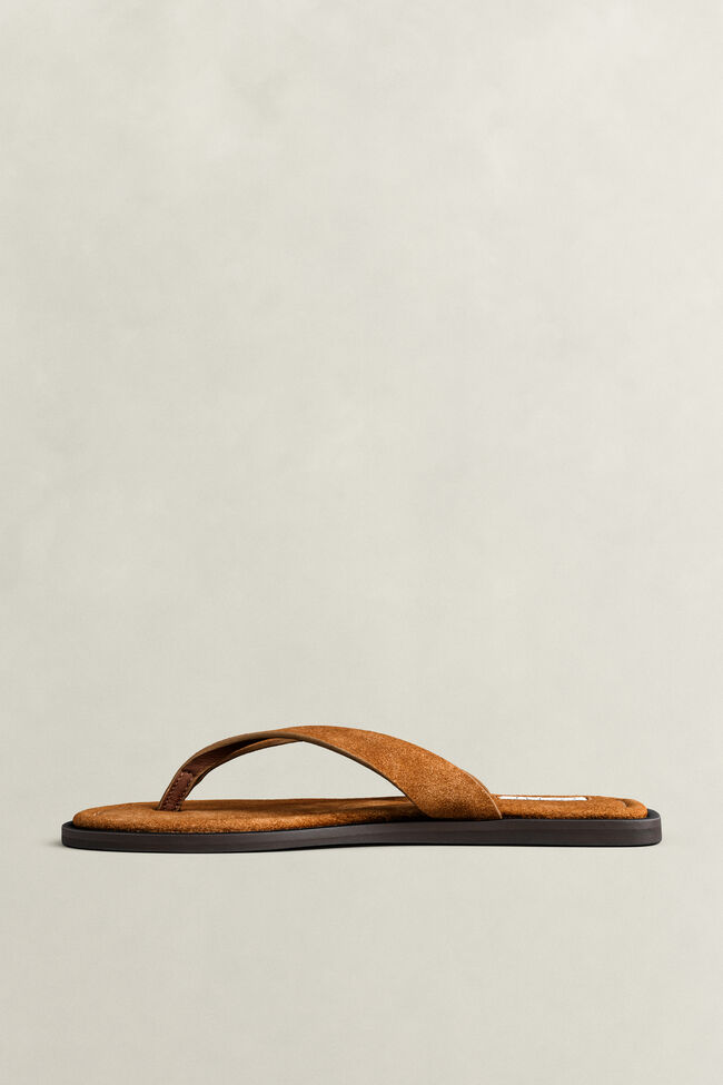 Sunlaz Sandale aus Veloursleder