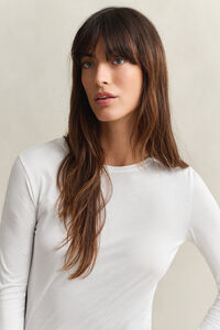 Langarm-Shirt aus Baumwolle