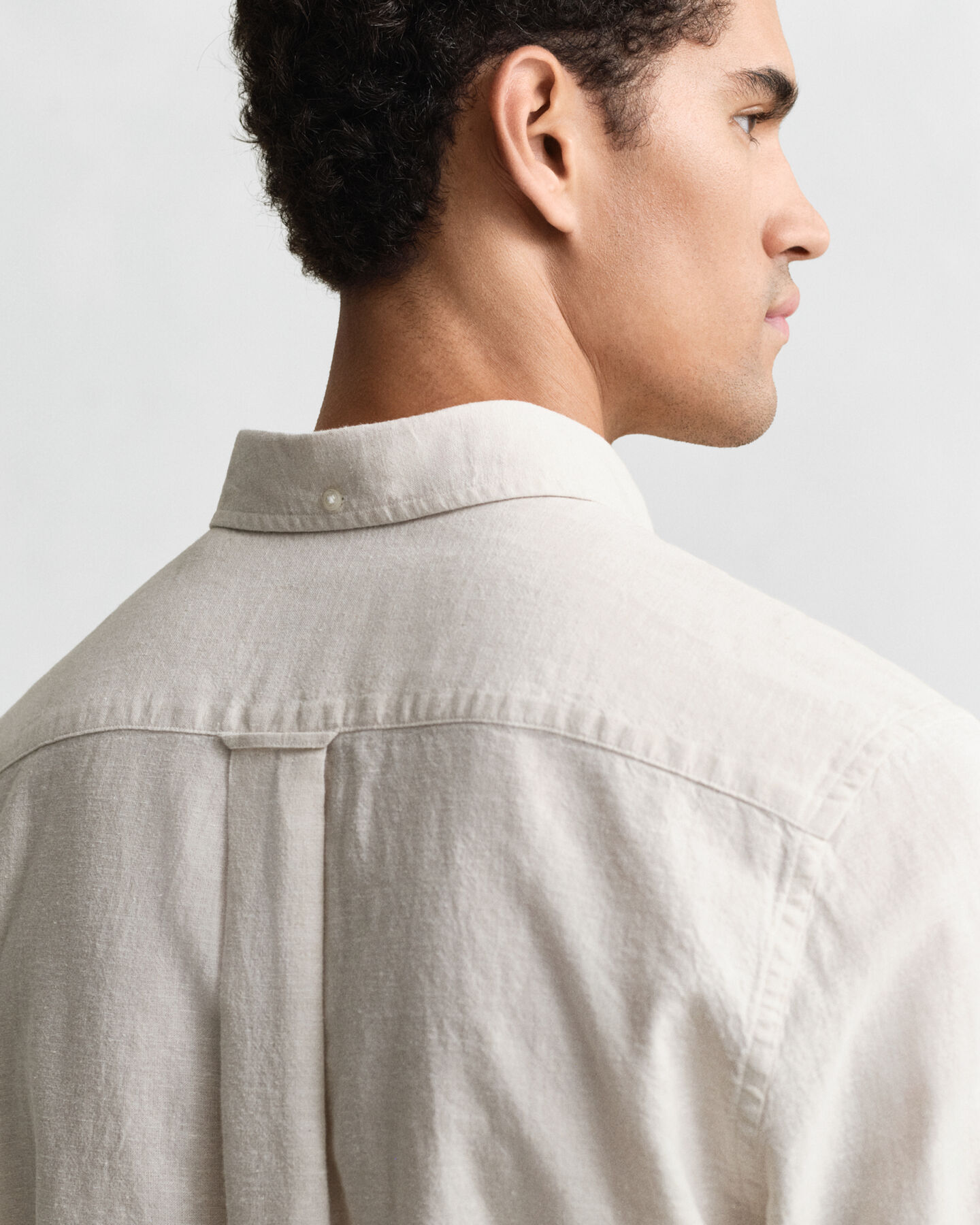 Hemd aus Leinenmix