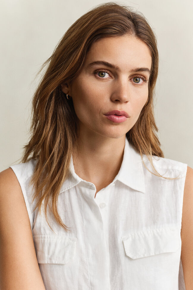 &Auml;rmellose Streifenbluse