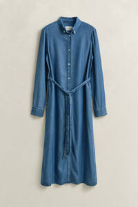 Chambray Hemdblusenkleid