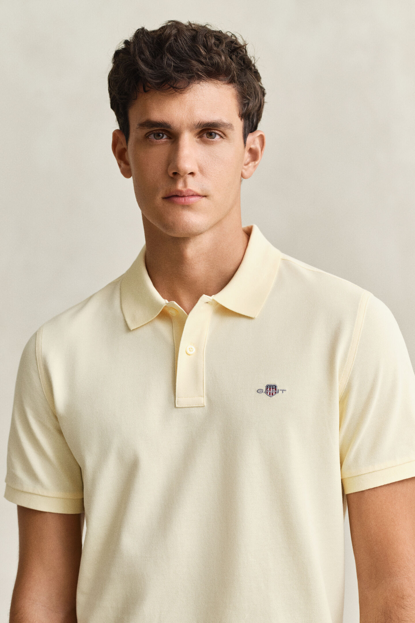 Regular Fit Shield Piqu&eacute; Poloshirt