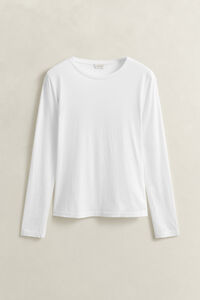 Langarm-Shirt aus Baumwolle