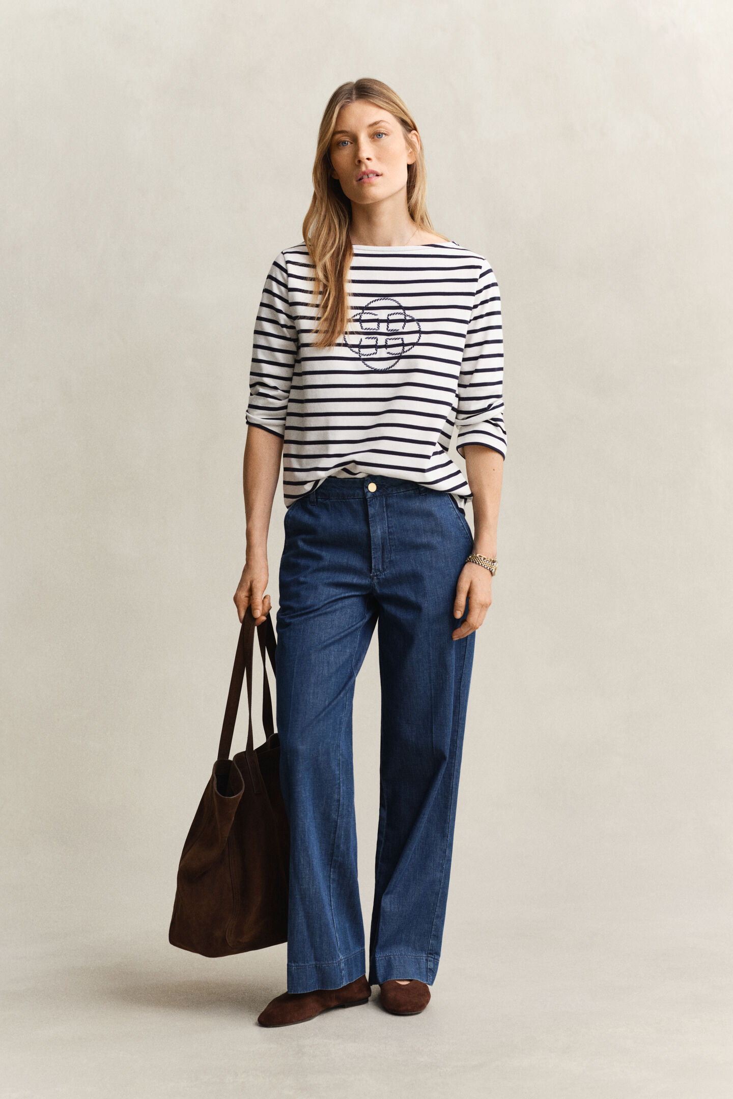 Shirt mit Dreiviertel&auml;rmeln