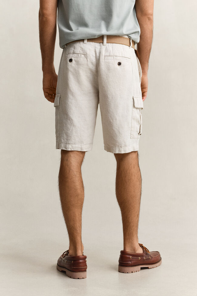 Cargoshorts aus Leinen