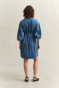 Hemdblusenkleid aus Denim