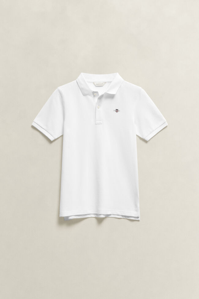 Teens Shield Piqu&eacute; Poloshirt