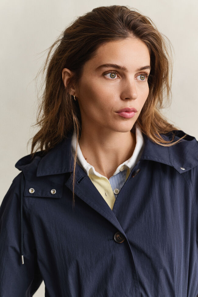 Windmantel mit G&uuml;rtel