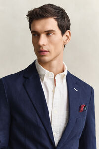 Anzugsakko aus strukturiertem Baumwollmix