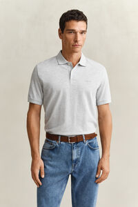 Zweifarbiges Poloshirt