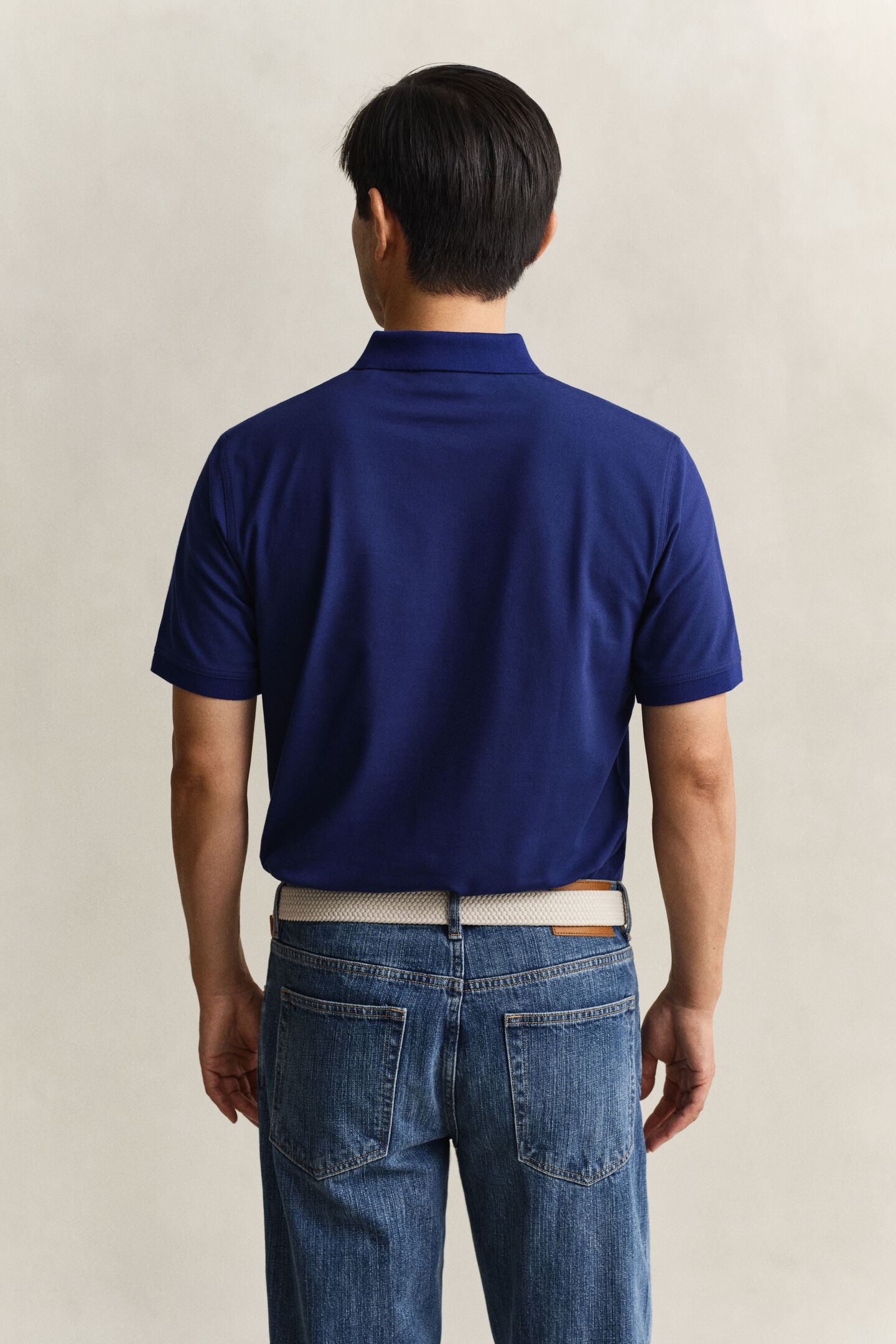 Kontrast Piqu&eacute; Poloshirt