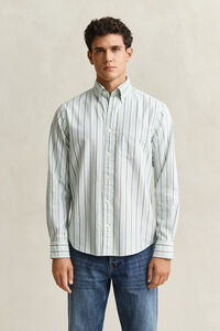 Archive Oxford-Hemd mit Streifen