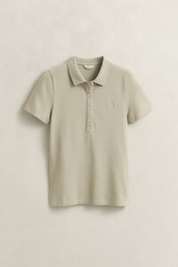Slim Fit Archive Shield Piqu&eacute; Poloshirt