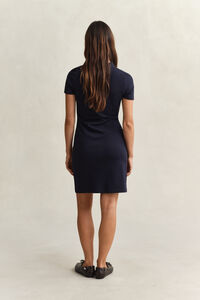 Shield Piqu&eacute; Polokleid