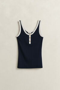 Geripptes Tanktop
