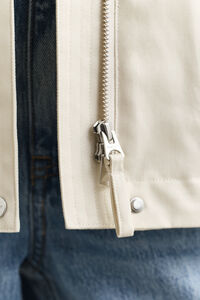 Decker-Jacke aus Baumwolle