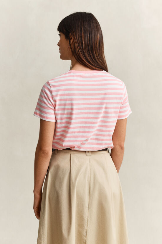 Shield T-Shirt mit Streifen