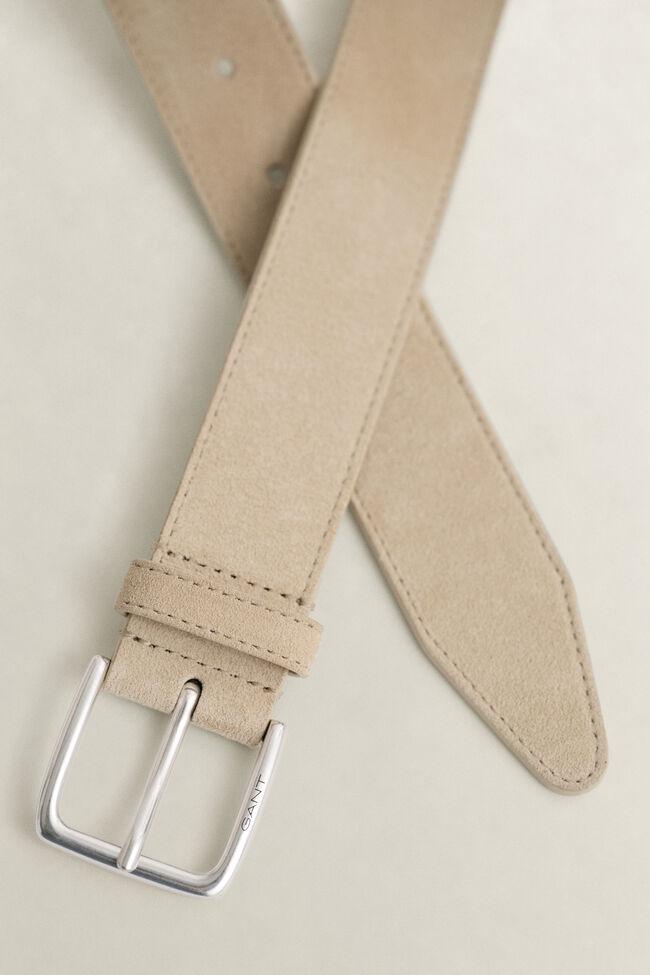 G&uuml;rtel aus Veloursleder