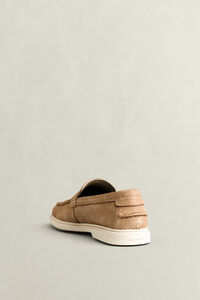 Boery Loafer aus Veloursleder