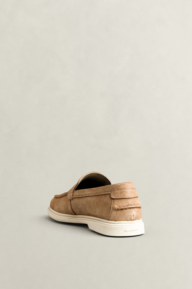 Boery Loafer aus Veloursleder
