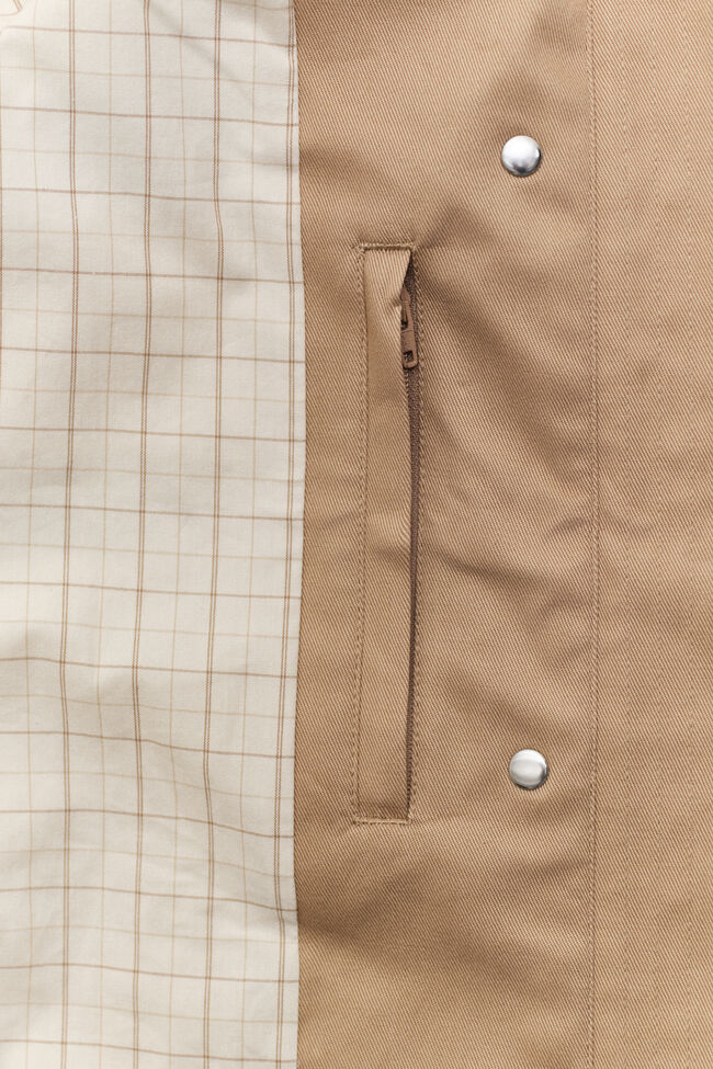 Decker-Jacke aus Baumwolle